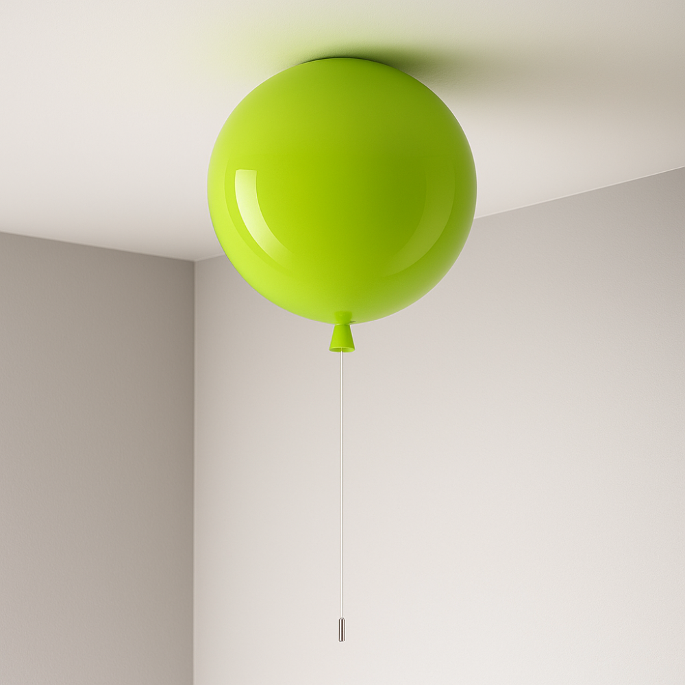 AeroGlow Balloon Pendant – Playful Modern Ceiling Light