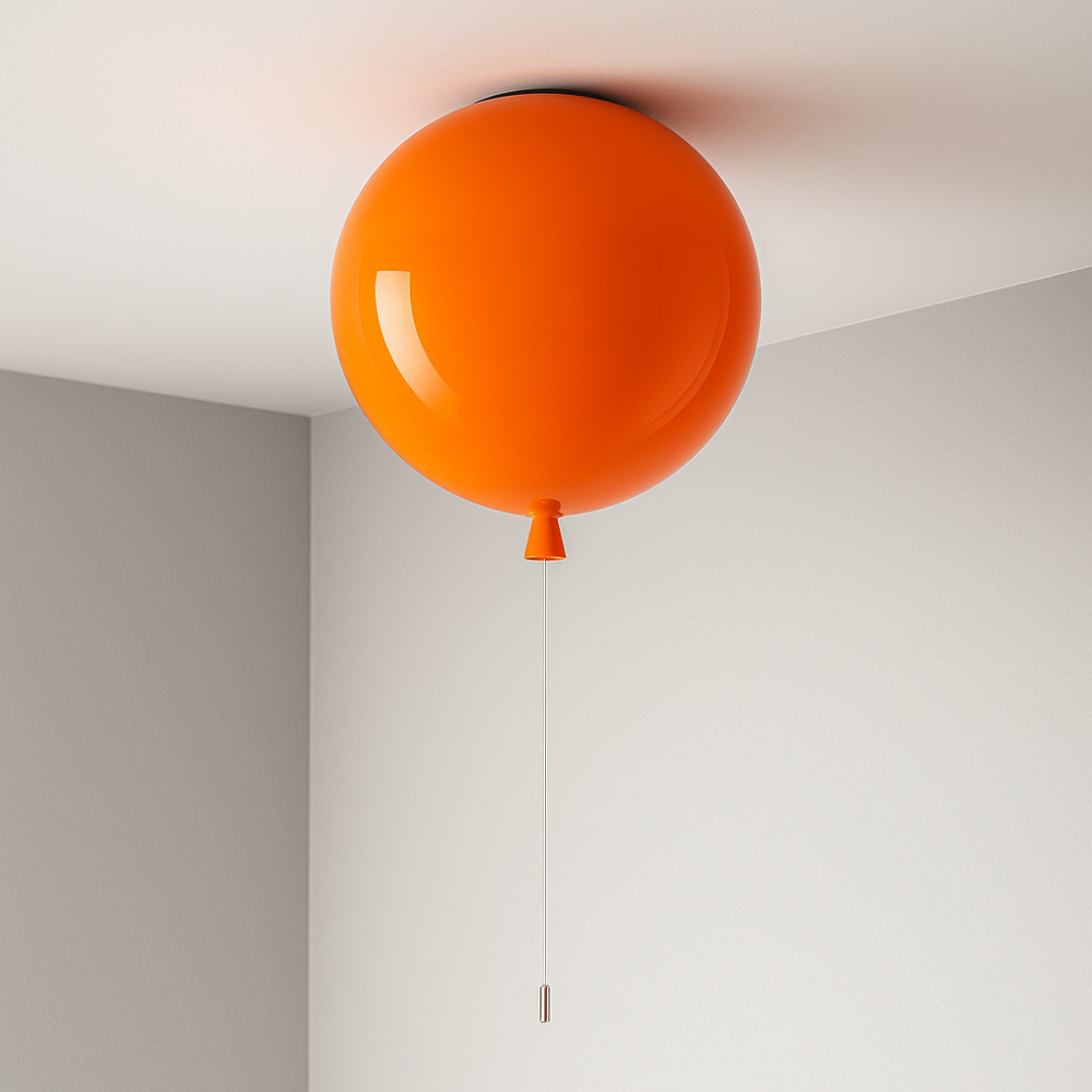 AeroGlow Balloon Pendant – Playful Modern Ceiling Light