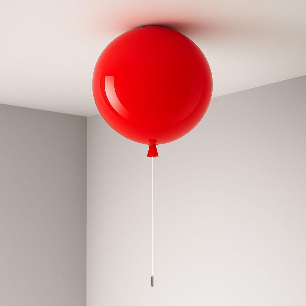 AeroGlow Balloon Pendant – Playful Modern Ceiling Light