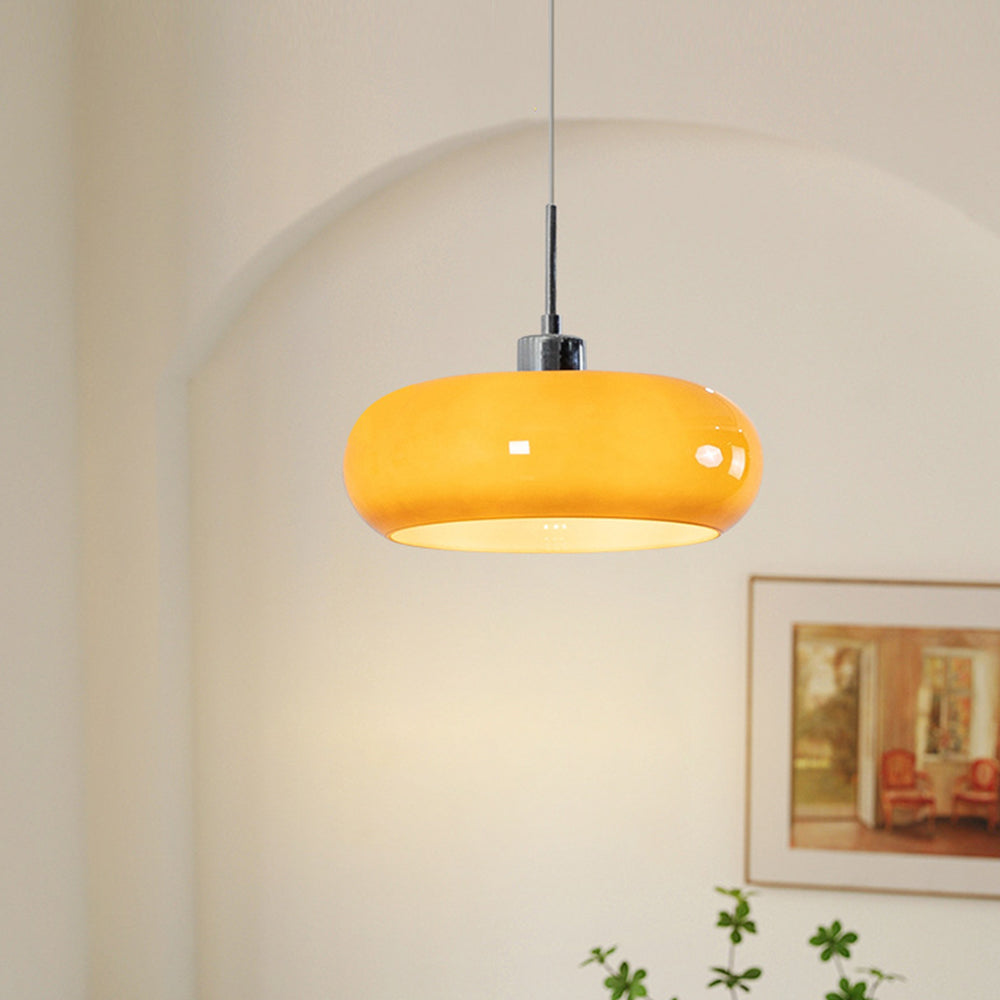 TerraGlow Glass Pendant Light