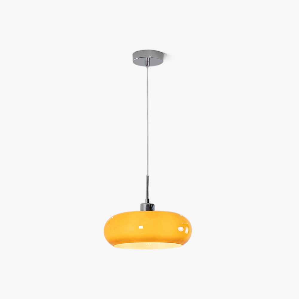 TerraGlow Glass Pendant Light