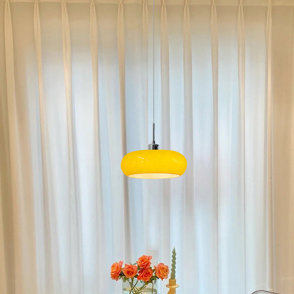 TerraGlow Glass Pendant Light