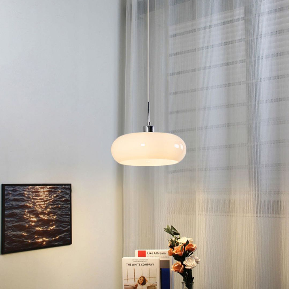 TerraGlow Glass Pendant Light