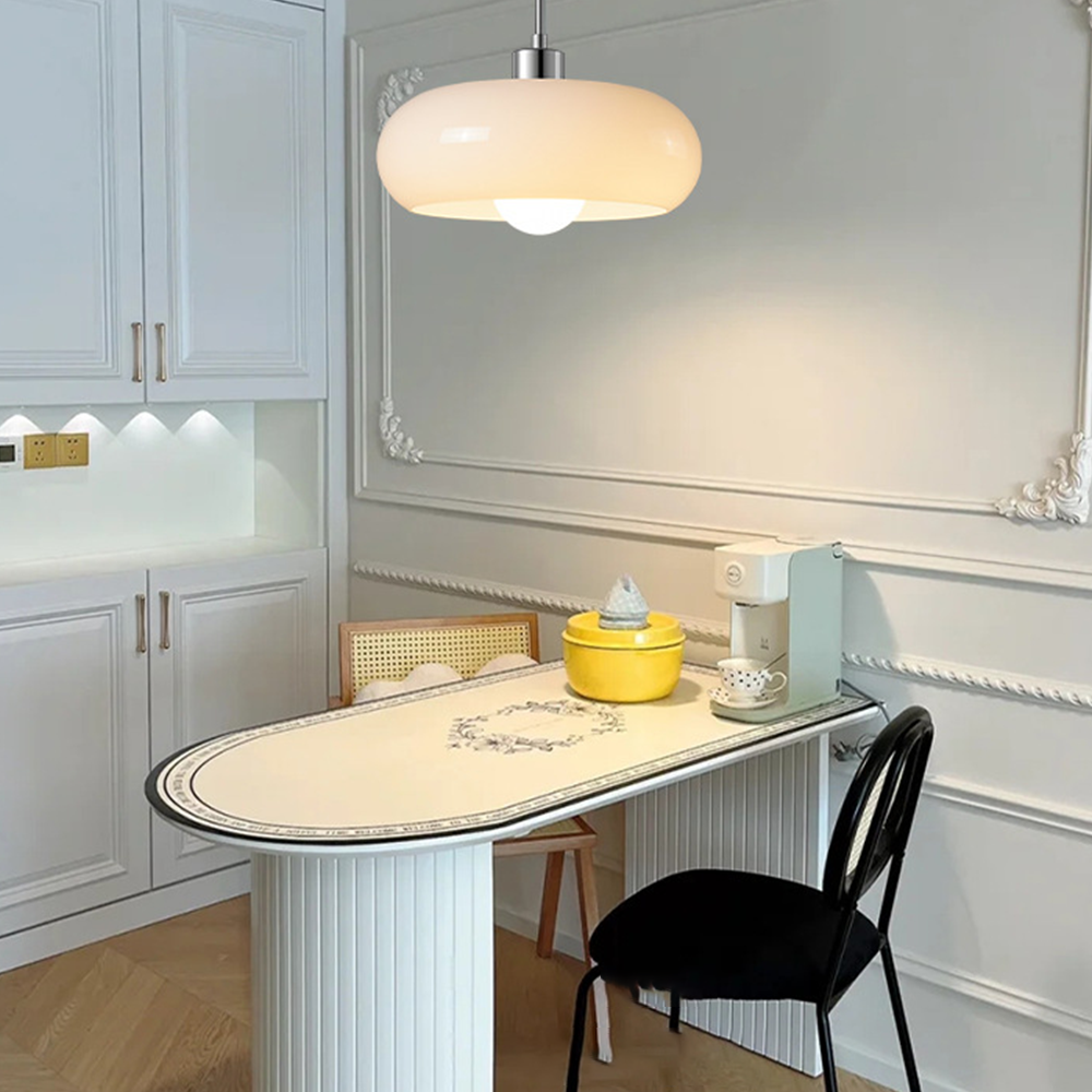 TerraGlow Glass Pendant Light