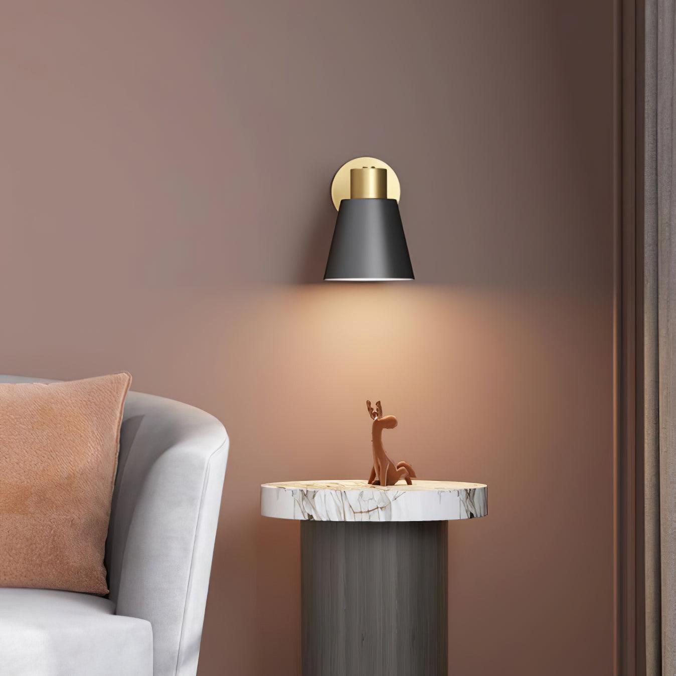 Armed Adjustable Industrial Wall Sconce