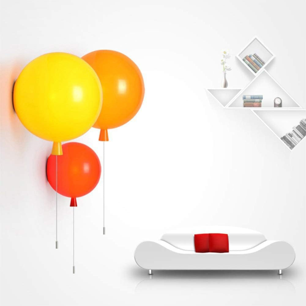 AeroGlow Balloon Pendant – Playful Modern Ceiling Light