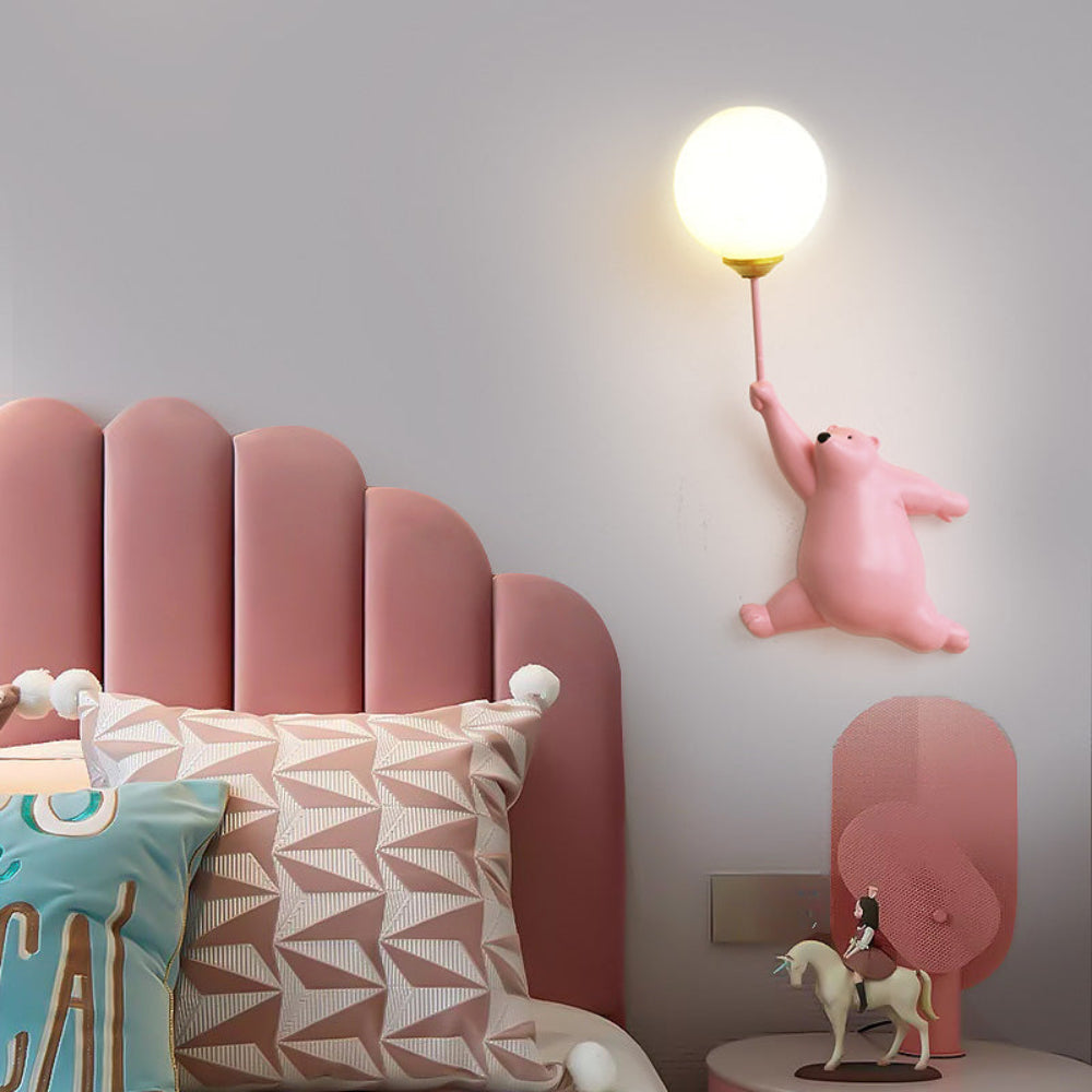 GlowBuddy - Bear balloon wall lamp