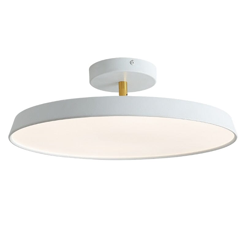 Opaluxe Ceiling Light – Textured Opal Glass Flush Mount