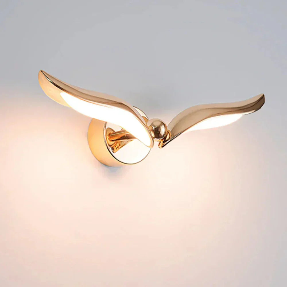 LED wall light - Seagull-shaped ambient lighting