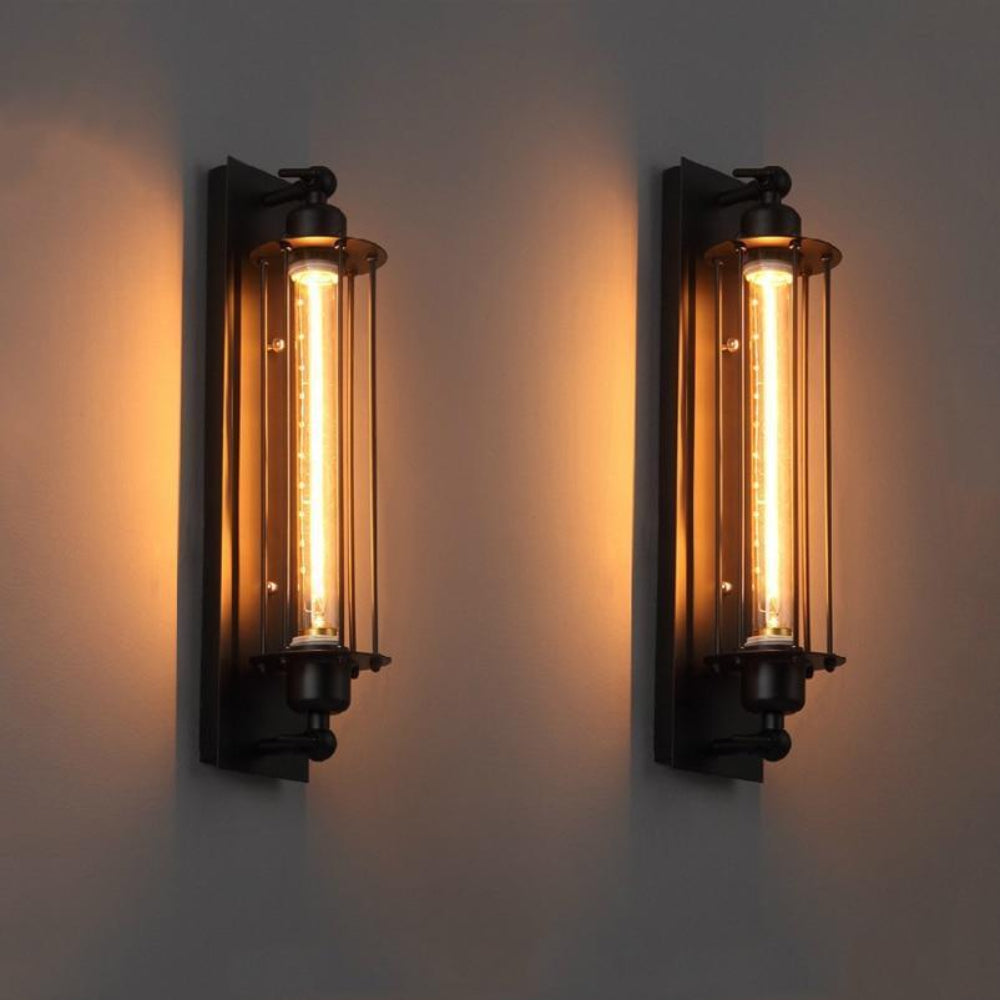 Vintage wall-mounted LED light - timeless design with an elegant touch